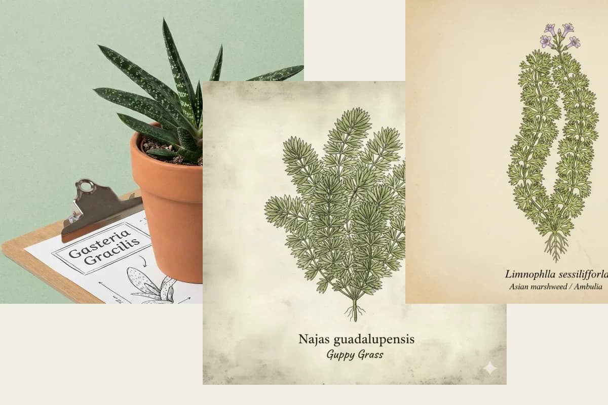 Low-Tech Aquarium Beginner Plant Pack