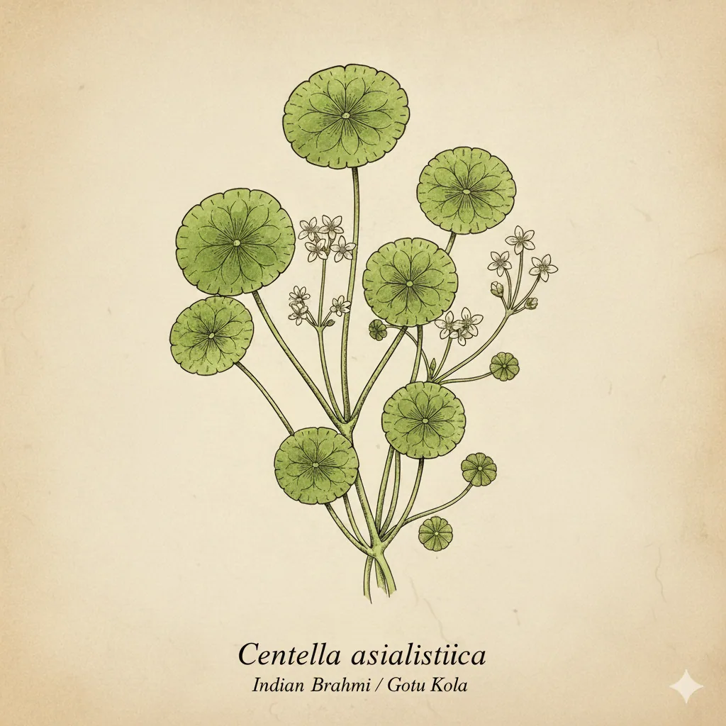 Indian Brahmi / Gotu Kola (Centella asiatica) Premium plant from Whole Lot of Nature